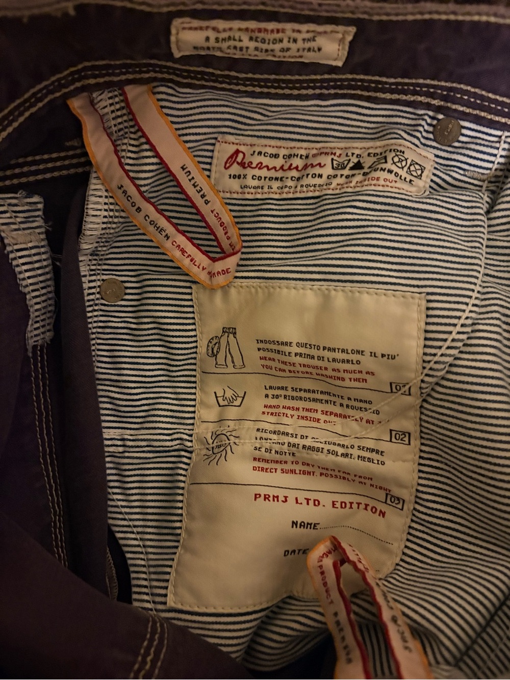 Vintage Jacob Cohen Premium Men’s Jeans - Picture 9 of 10